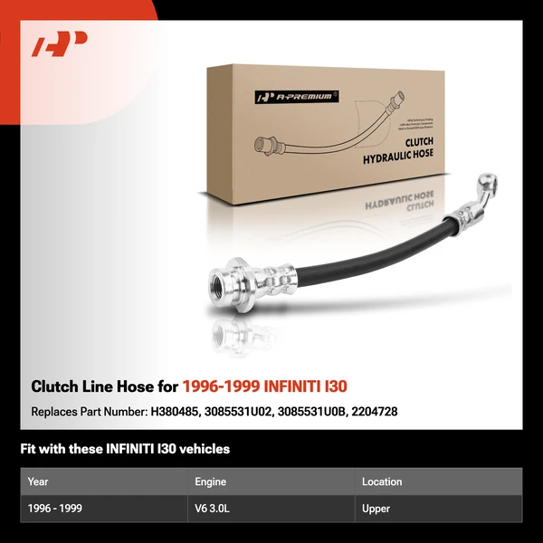 Clutch Line Hose for 1996-1999 INFINITI I30