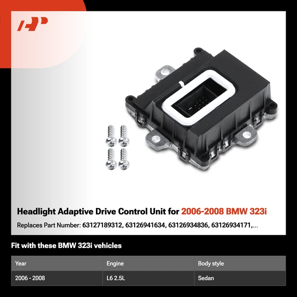 Headlight Adaptive Drive Control Unit for 2006-2008 BMW 323i