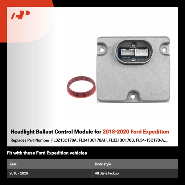 Headlight Ballast Control Module for 2018-2020 Ford Expedition