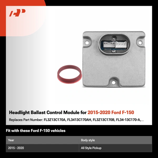 Headlight Ballast Control Module for 2015-2020 Ford F-150
