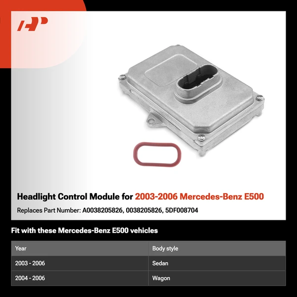 Headlight Control Module for 2003-2006 Mercedes-Benz E500