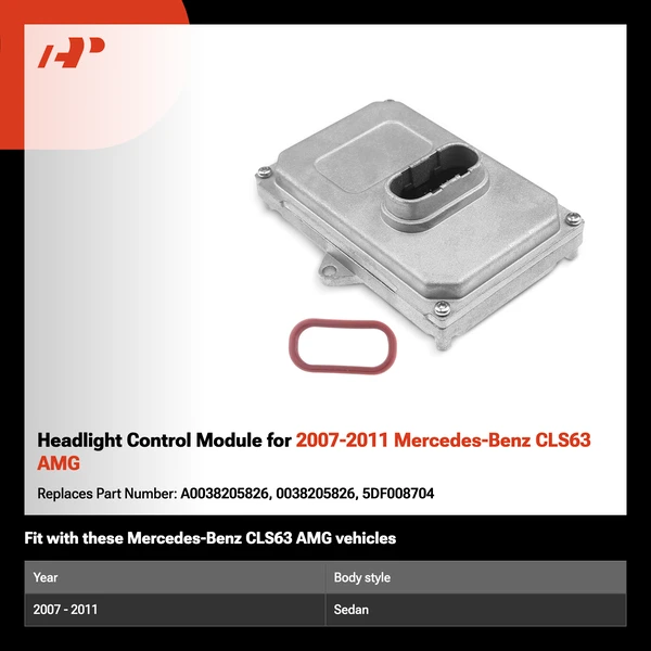 Headlight Control Module for 2007-2011 Mercedes-Benz CLS63 AMG