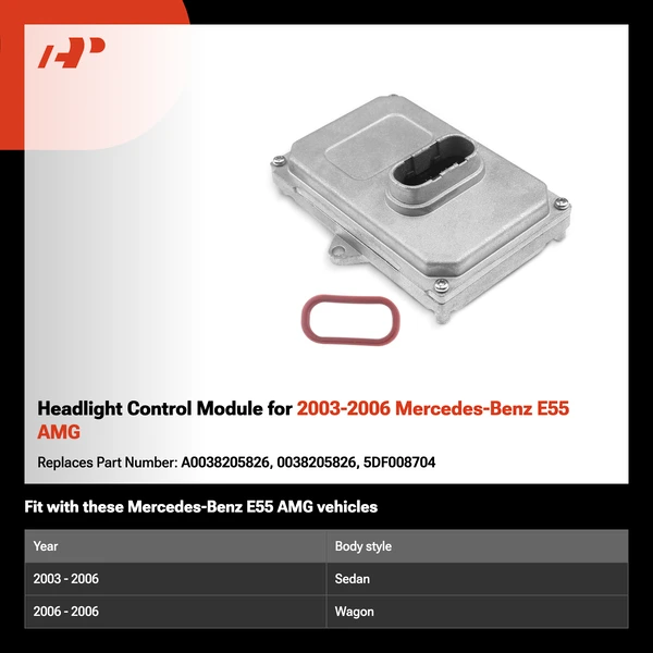 Headlight Control Module for 2003-2006 Mercedes-Benz E55 AMG