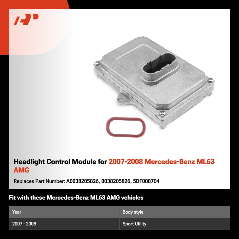 Headlight Control Module for 2007-2008 Mercedes-Benz ML63 AMG