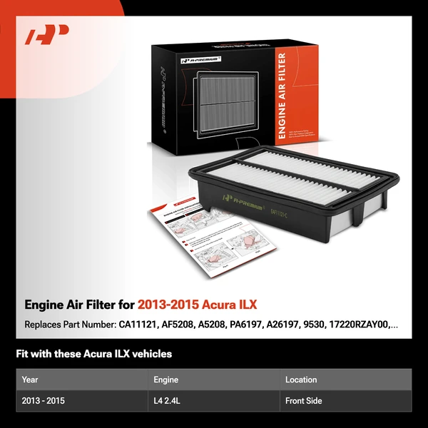 Engine Air Filter for 2013-2015 Acura ILX