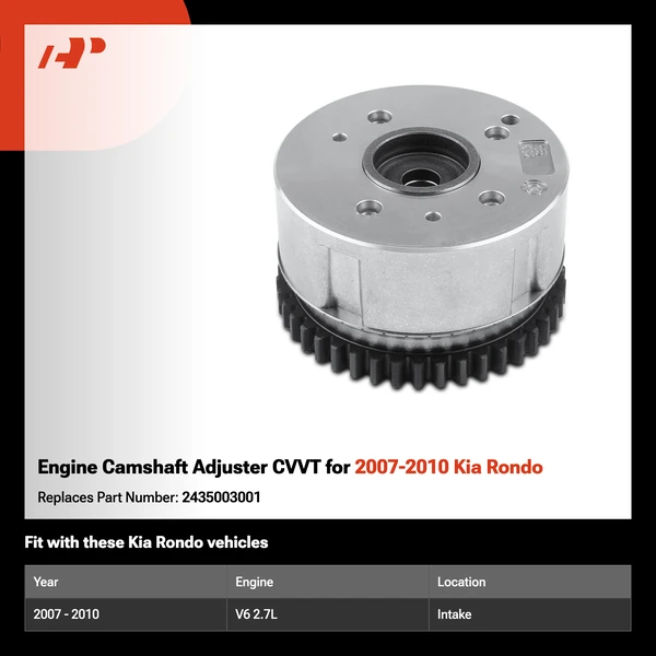 Engine Camshaft Adjuster CVVT for 2007-2010 Kia Rondo
