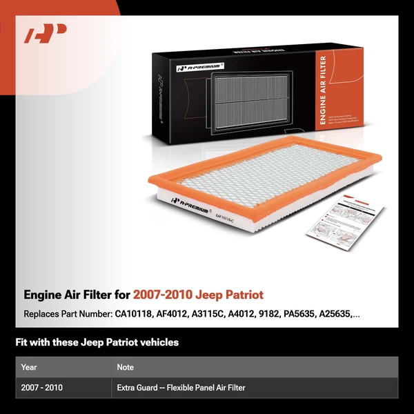 Engine Air Filter for 2007-2010 Jeep Patriot