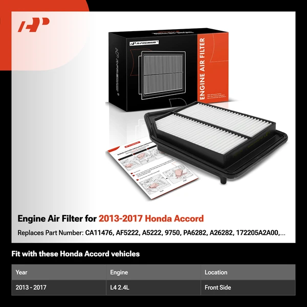 Engine Air Filter for 2013-2017 Honda Accord