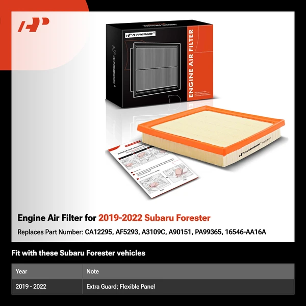 Engine Air Filter for 2019-2022 Subaru Forester