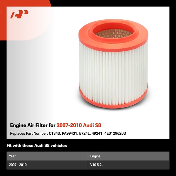 Engine Air Filter for 2007-2010 Audi S8