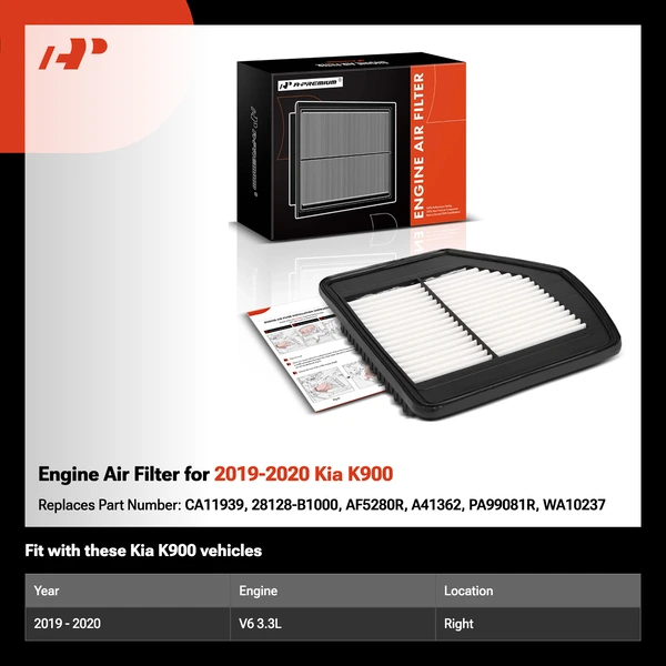 Engine Air Filter for 2019-2020 Kia K900