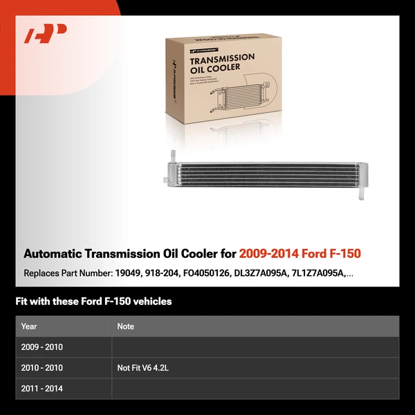 Automatic Transmission Oil Cooler for 2009-2014 Ford F-150