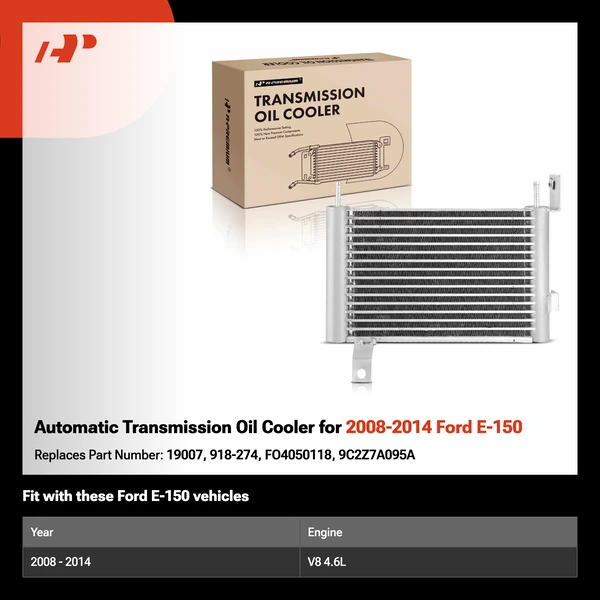 Automatic Transmission Oil Cooler for 2008-2014 Ford E-150