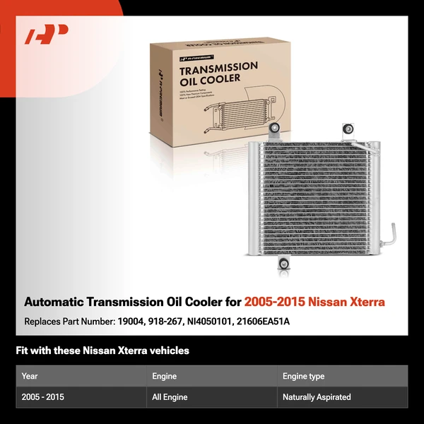 Automatic Transmission Oil Cooler for 2005-2015 Nissan Xterra