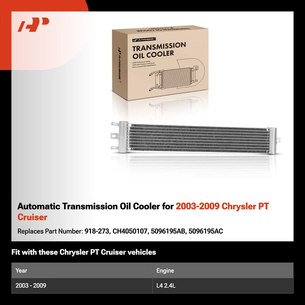 Automatic Transmission Oil Cooler for 2003-2009 Chrysler PT Cruiser