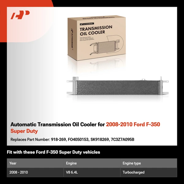 Automatic Transmission Oil Cooler for 2008-2010 Ford F-350 Super Duty