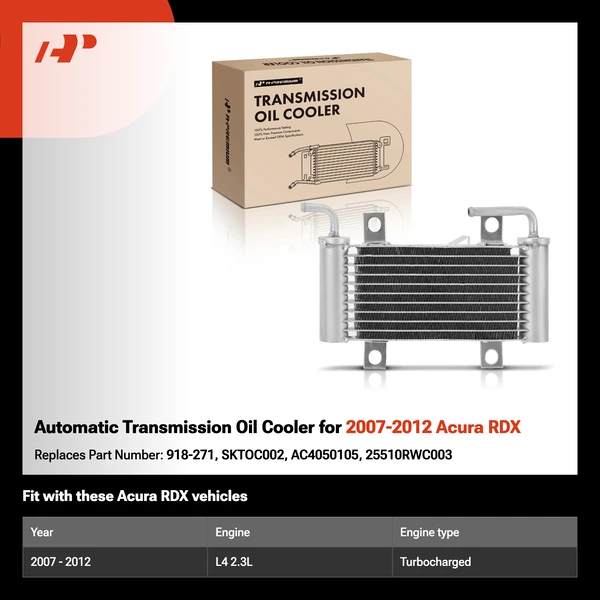 Automatic Transmission Oil Cooler for 2007-2012 Acura RDX