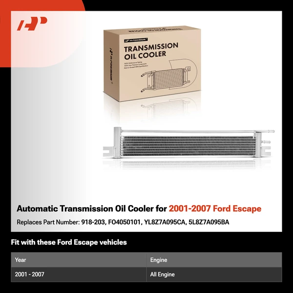 Automatic Transmission Oil Cooler for 2001-2007 Ford Escape