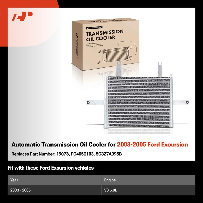 Automatic Transmission Oil Cooler for 2003-2005 Ford Excursion