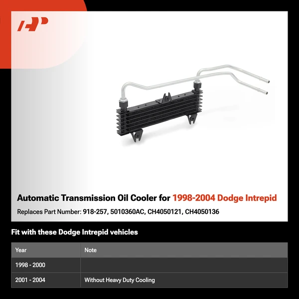 Automatic Transmission Oil Cooler for 1998-2004 Dodge Intrepid