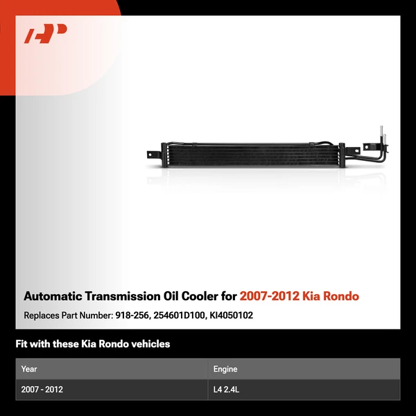 Automatic Transmission Oil Cooler for 2007-2012 Kia Rondo