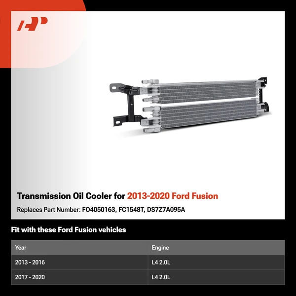 Transmission Oil Cooler for 2013-2020 Ford Fusion