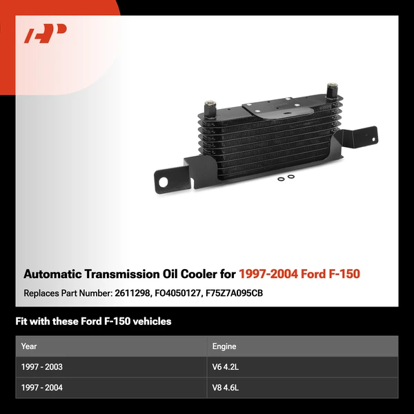 Automatic Transmission Oil Cooler for 1997-2004 Ford F-150