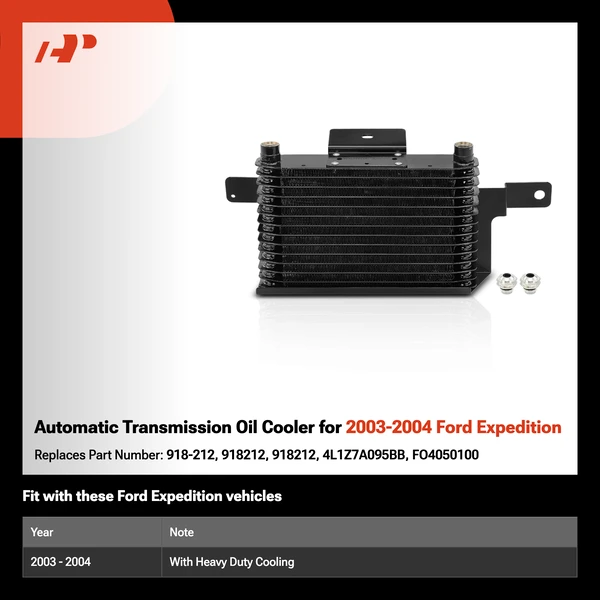 Automatic Transmission Oil Cooler for 2003-2004 Ford Expedition
