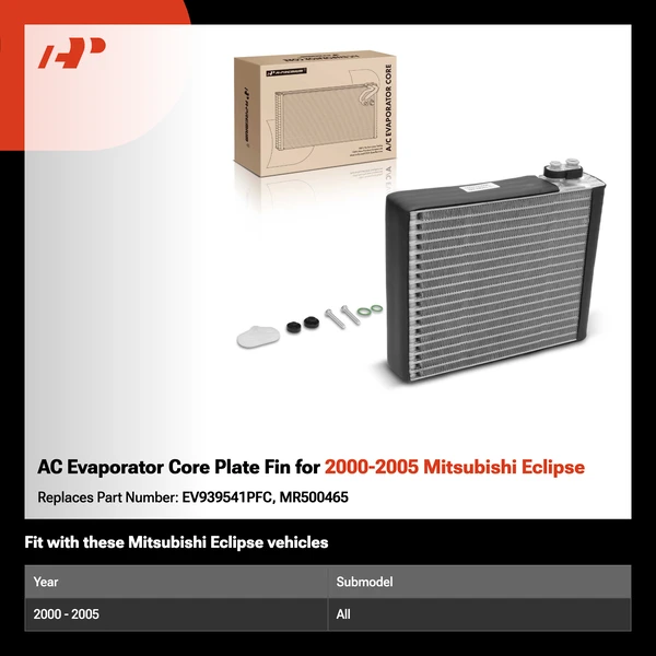 AC Evaporator Core Plate Fin for 2000-2005 Mitsubishi Eclipse