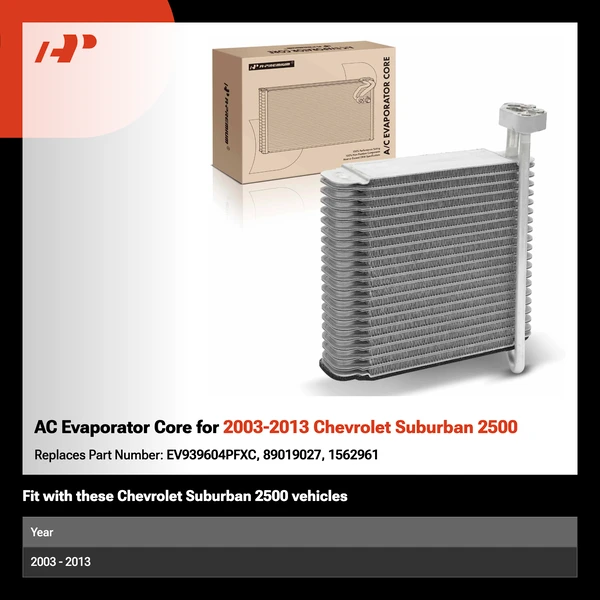 AC Evaporator Core for 2003-2013 Chevrolet Suburban 2500