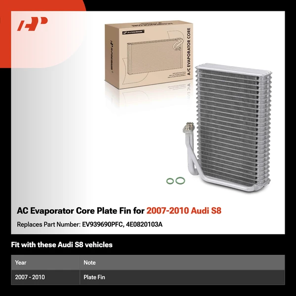 AC Evaporator Core Plate Fin for 2007-2010 Audi S8