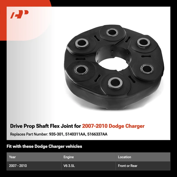 Drive Prop Shaft Flex Joint for 2007-2010 Dodge Charger