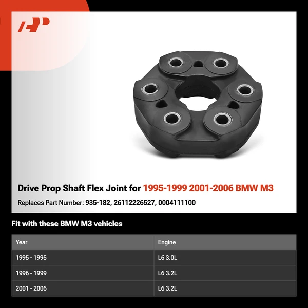 Drive Prop Shaft Flex Joint for 1995-1999 2001-2006 BMW M3