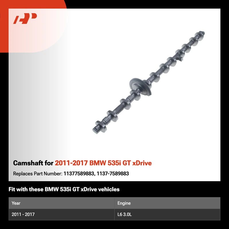 Camshaft for 2011-2017 BMW 535i GT xDrive