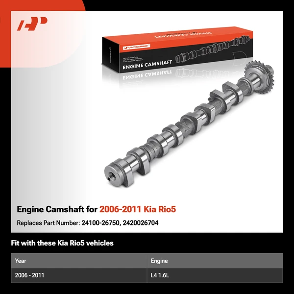 Engine Camshaft for 2006-2011 Kia Rio5