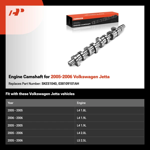 Engine Camshaft for 2005-2006 Volkswagen Jetta