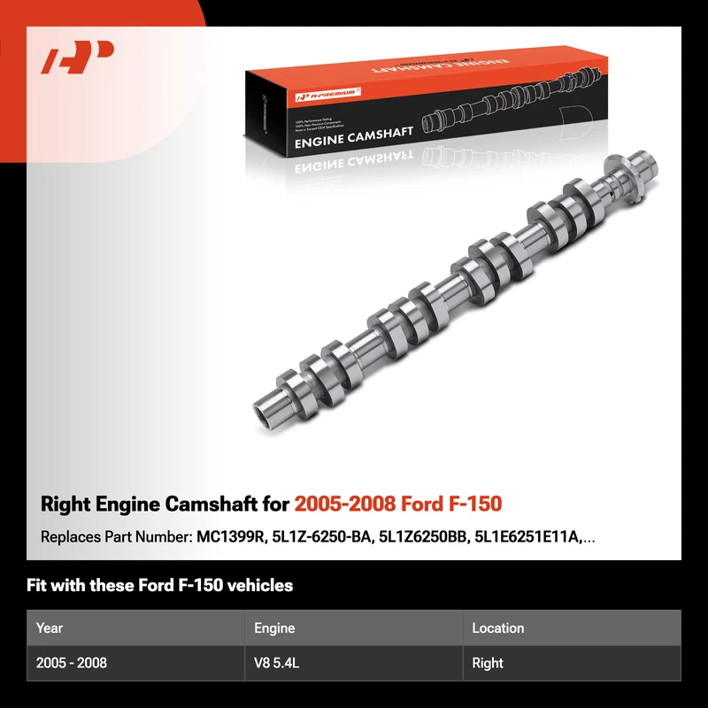 Right Engine Camshaft for 2005-2008 Ford F-150