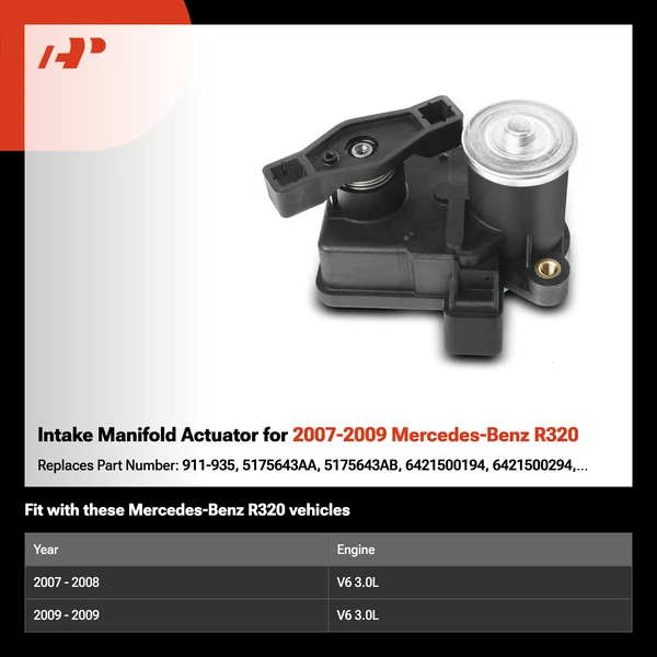 Intake Manifold Actuator for 2007-2009 Mercedes-Benz R320