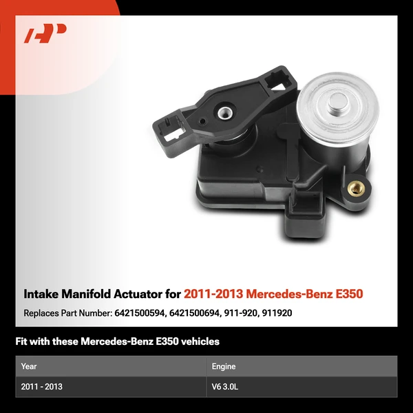 Intake Manifold Actuator for 2011-2013 Mercedes-Benz E350