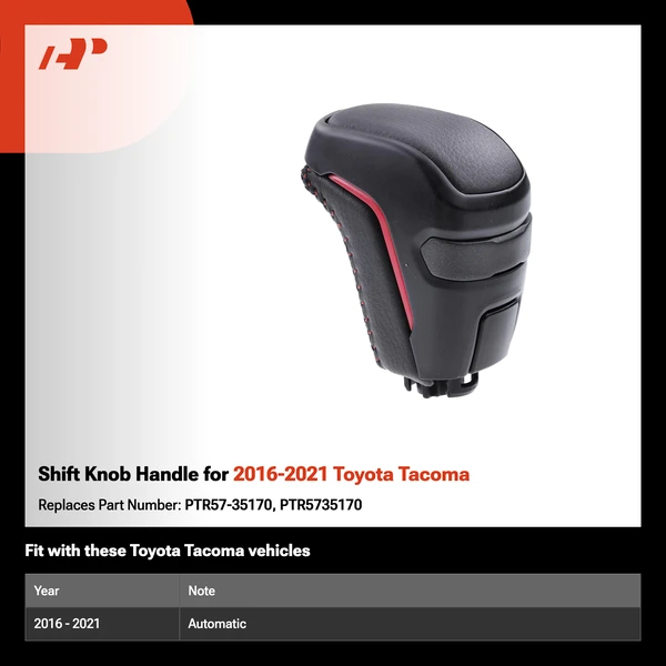Shift Knob Handle for 2016-2021 Toyota Tacoma