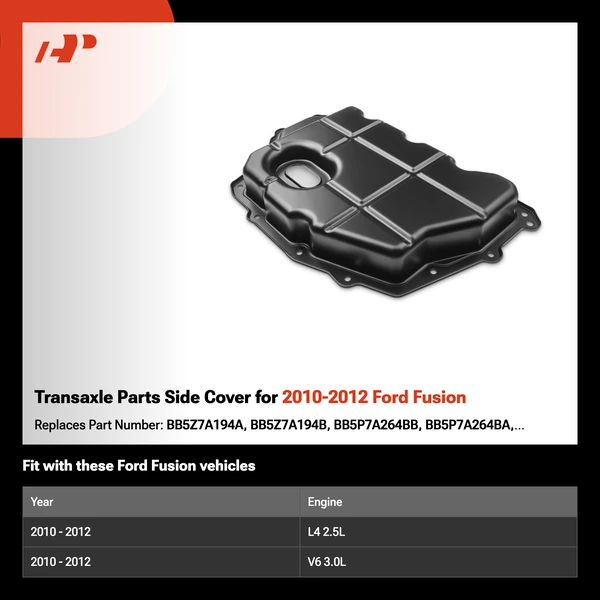 A-Premium APOP315 2010-2012 Ford Fusion Transaxle Parts Side Cover