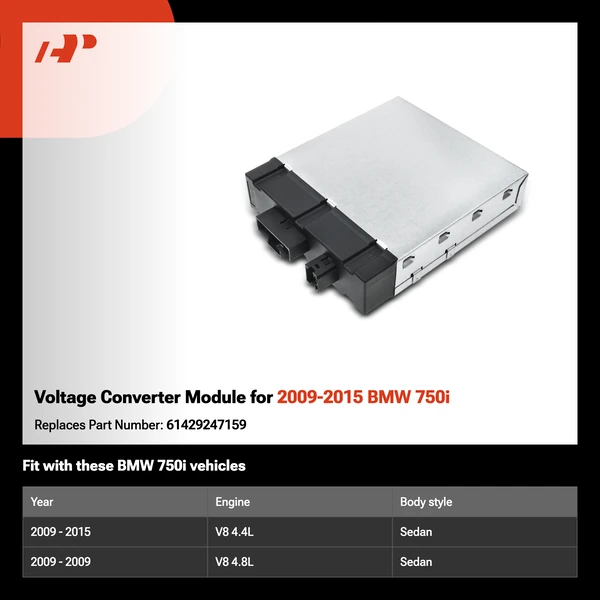 Voltage Converter Module for 2009-2015 BMW 750i