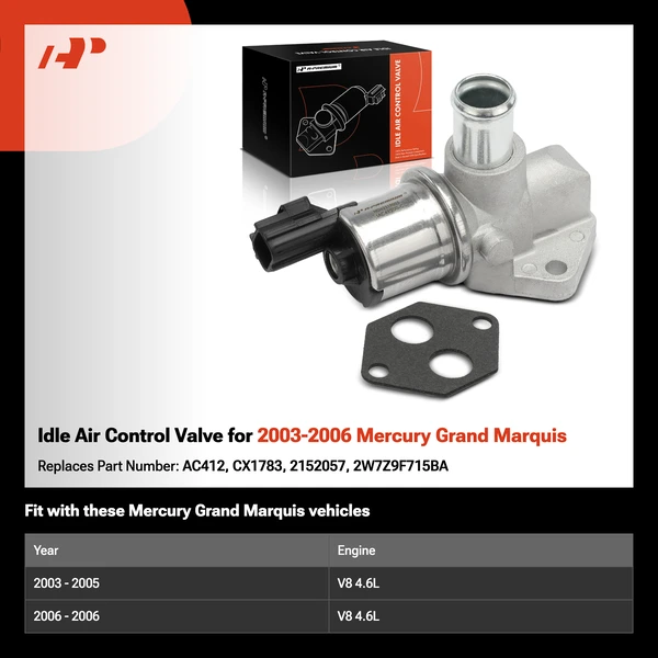Idle Air Control Valve for 2003-2006 Mercury Grand Marquis