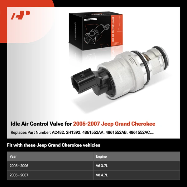 Idle Air Control Valve for 2005-2007 Jeep Grand Cherokee