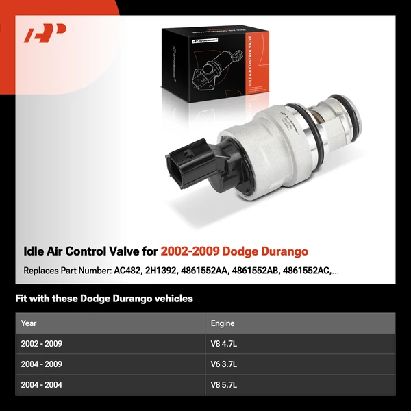 Idle Air Control Valve for 2002-2009 Dodge Durango
