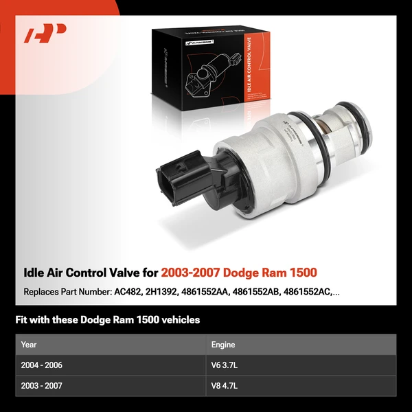 Idle Air Control Valve for 2003-2007 Dodge Ram 1500