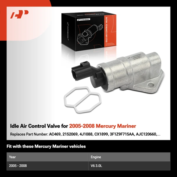 Idle Air Control Valve for 2005-2008 Mercury Mariner