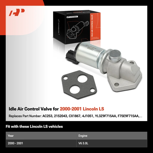 Idle Air Control Valve for 2000-2001 Lincoln LS