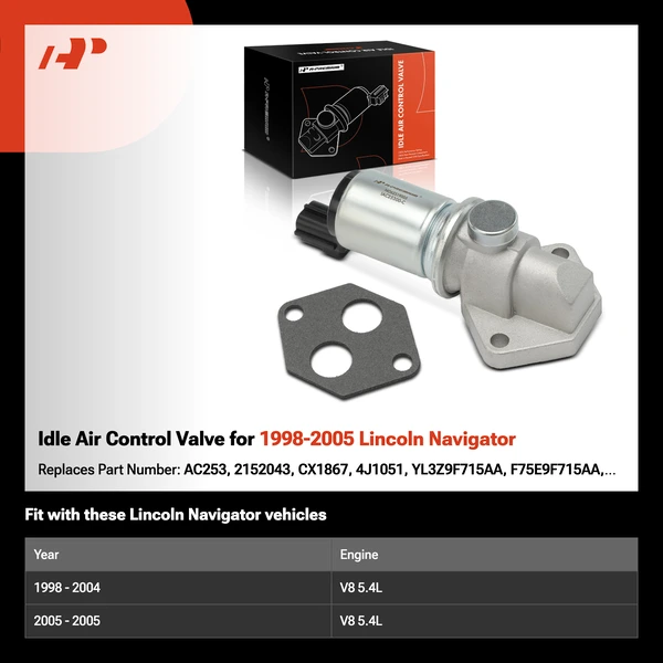 Idle Air Control Valve for 1998-2005 Lincoln Navigator