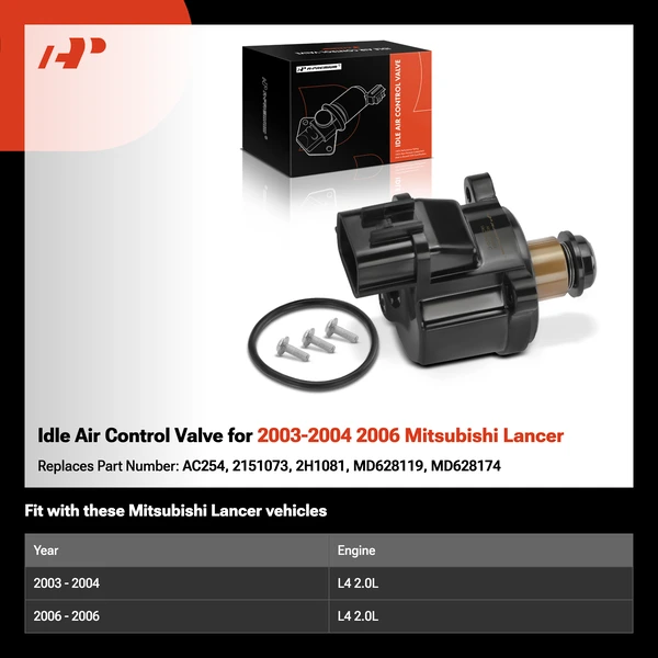 Idle Air Control Valve for 2003-2004 2006 Mitsubishi Lancer